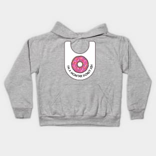 I'm A Monster Donut Kid Kids Hoodie